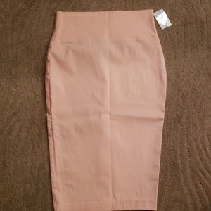 Windsor Blush colored pencil skirt